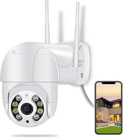 Cámara de Seguridad WiFi 360° – Protección Total para tu Hogar